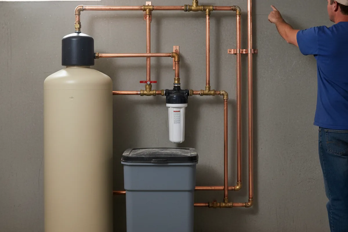 Whole-house water treatment system installed in Glen Cove
